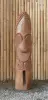 Artikelbild 1 des Artikels “Tiki-Polynesien-Statue aus Kokosnussholz, ca. 100cm hoch mit natur/transparenter Farbe, Ø ca.18-28 cm “
